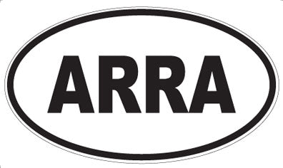 ARRA - Oval Magnet