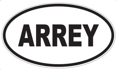ARREY - Oval Sticker