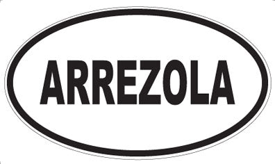 ARREZOLA - Oval Magnet