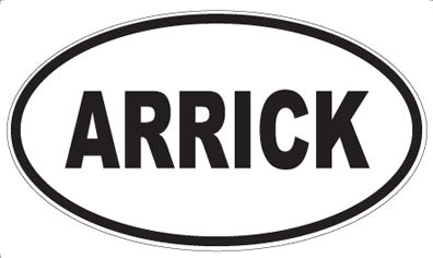 ARRICK - Oval Magnet