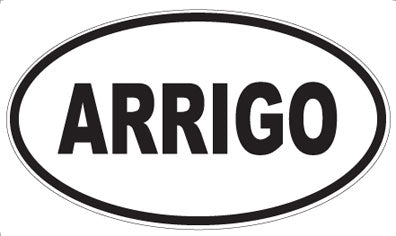 ARRIGO - Oval Magnet