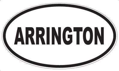 ARRINGTON - Oval Magnet