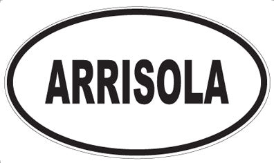 ARRISOLA - Oval Magnet