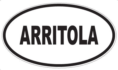 ARRITOLA - Oval Magnet