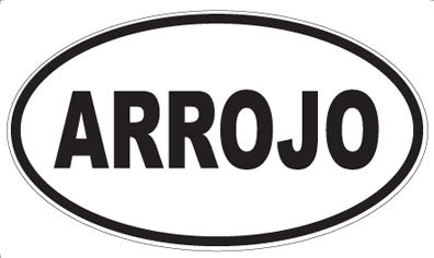 ARROJO - Oval Magnet