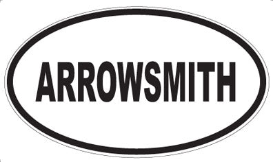 ARROWSMITH - Oval Magnet