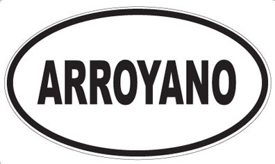 ARROYANO - Oval Magnet