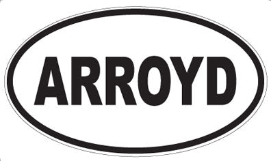 ARROYD - Oval Magnet