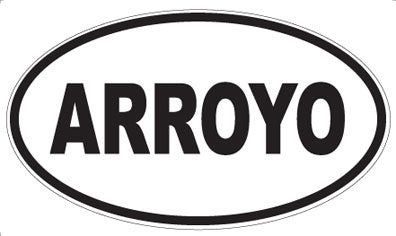 ARROYO - Oval Magnet