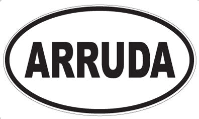 ARRUDA - Oval Magnet