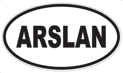 ARSLAN - Oval Magnet