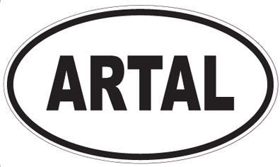 ARTAL - Oval Sticker
