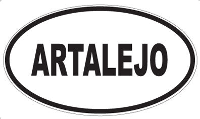 ARTALEJO - Oval Magnet