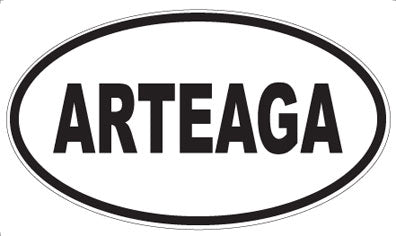ARTEAGA - Oval Magnet