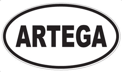 ARTEGA - Oval Magnet