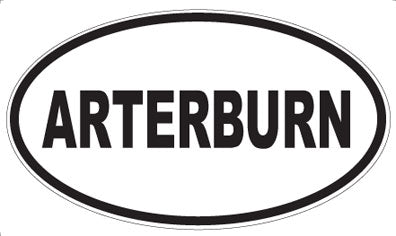 ARTERBURN - Oval Magnet