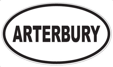 ARTERBURY - Oval Magnet