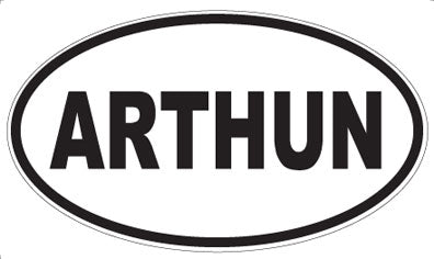 ARTHUN - Oval Magnet