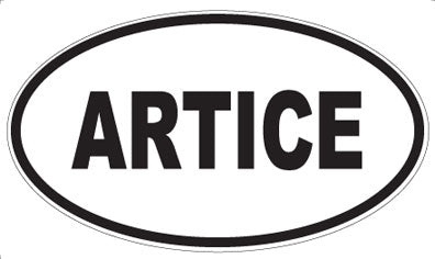 ARTICE - Oval Magnet