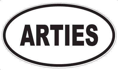 ARTIES - Oval Magnet