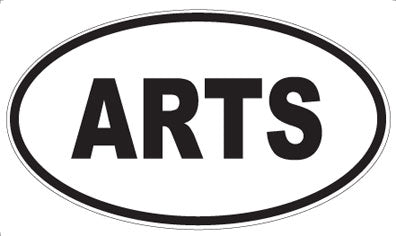 ARTS - Oval Magnet