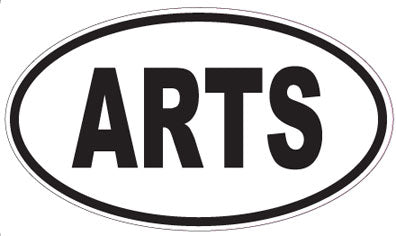 ARTS - Oval Sticker