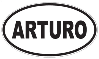 ARTURO - Oval Magnet
