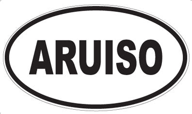 ARUISO - Oval Magnet