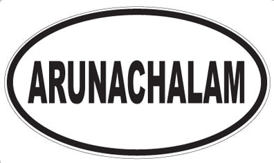 ARUNACHALAM - Oval Magnet