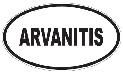 ARVANITIS - Oval Magnet