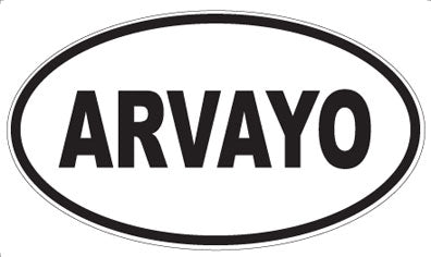 ARVAYO - Oval Magnet