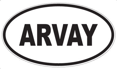 ARVAY - Oval Magnet
