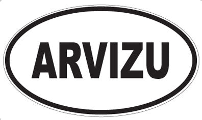ARVIZU - Oval Magnet