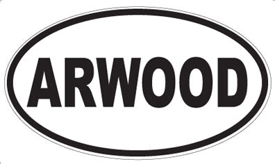 ARWOOD - Oval Magnet