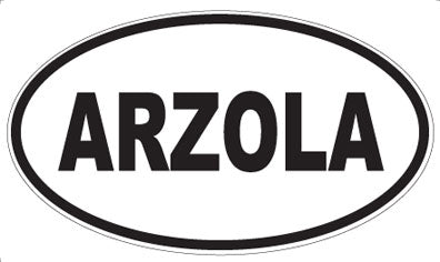 ARZOLA - Oval Magnet