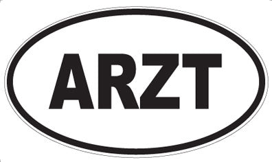 ARZT - Oval Magnet