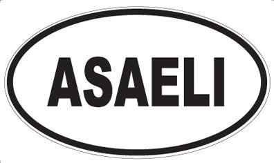 ASAELI - Oval Magnet