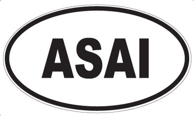 ASAI - Oval Magnet