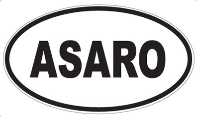 ASARO - Oval Magnet