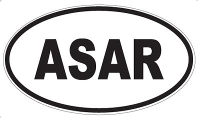 ASAR - Oval Magnet
