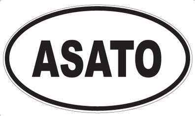 ASATO - Oval Magnet