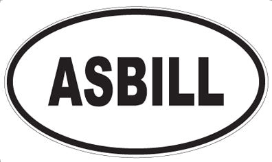ASBILL - Oval Magnet