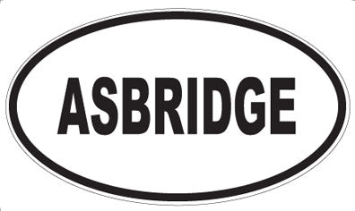 ASBRIDGE - Oval Magnet