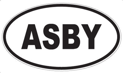 ASBY - Oval Magnet