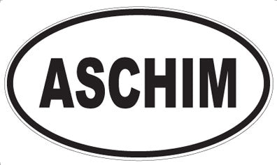 ASCHIM - Oval Magnet