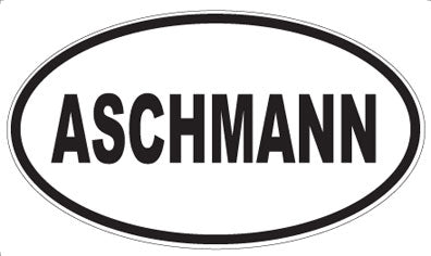 ASCHMANN - Oval Magnet