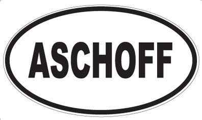 ASCHOFF - Oval Magnet