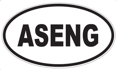 ASENG - Oval Magnet