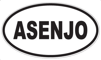 ASENJO - Oval Magnet