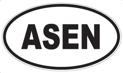 ASEN - Oval Magnet